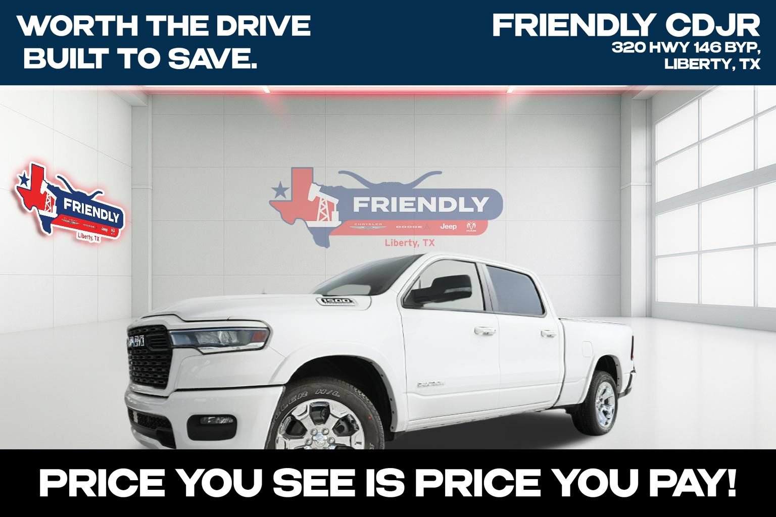 New 2026 RAM 1500 Big Horn AWD/4WD image 1