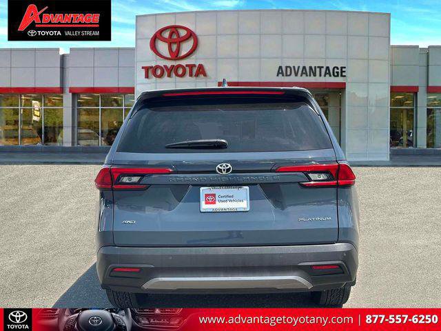 Certified 2024 Toyota Grand Highlander Platinum image 8