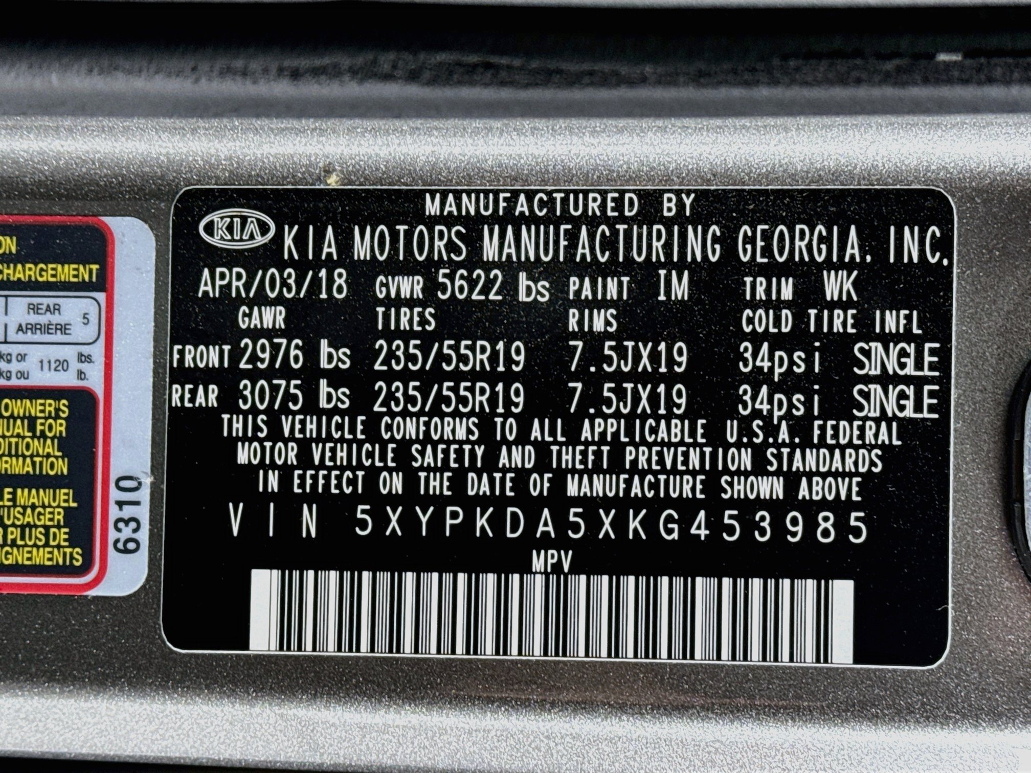 Used 2019 Kia Sorento SX AWD/4WD image 35