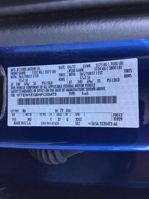 Used 2017 Ford F150 XLT AWD/4WD image 10