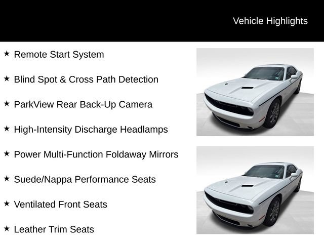 Used 2017 Dodge Challenger GT w/ Driver Convenience Group AWD/4WD image 6