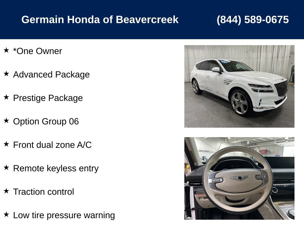 Used 2024 Genesis GV80 3.5T Advanced AWD/4WD image 5