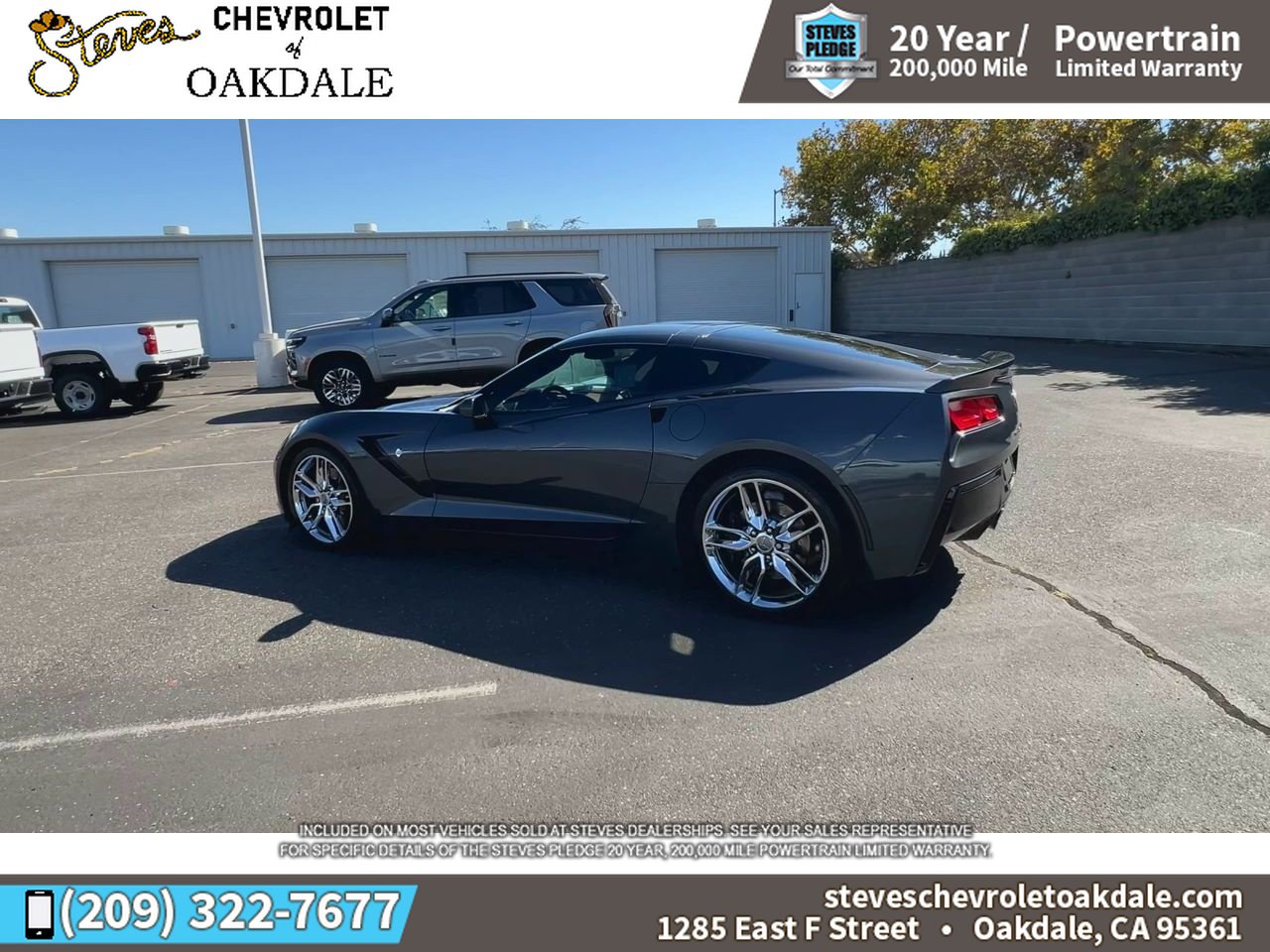 Certified 2014 Chevrolet Corvette Stingray Coupe w/ 3LT Preferred Equipment Group RWD image 8