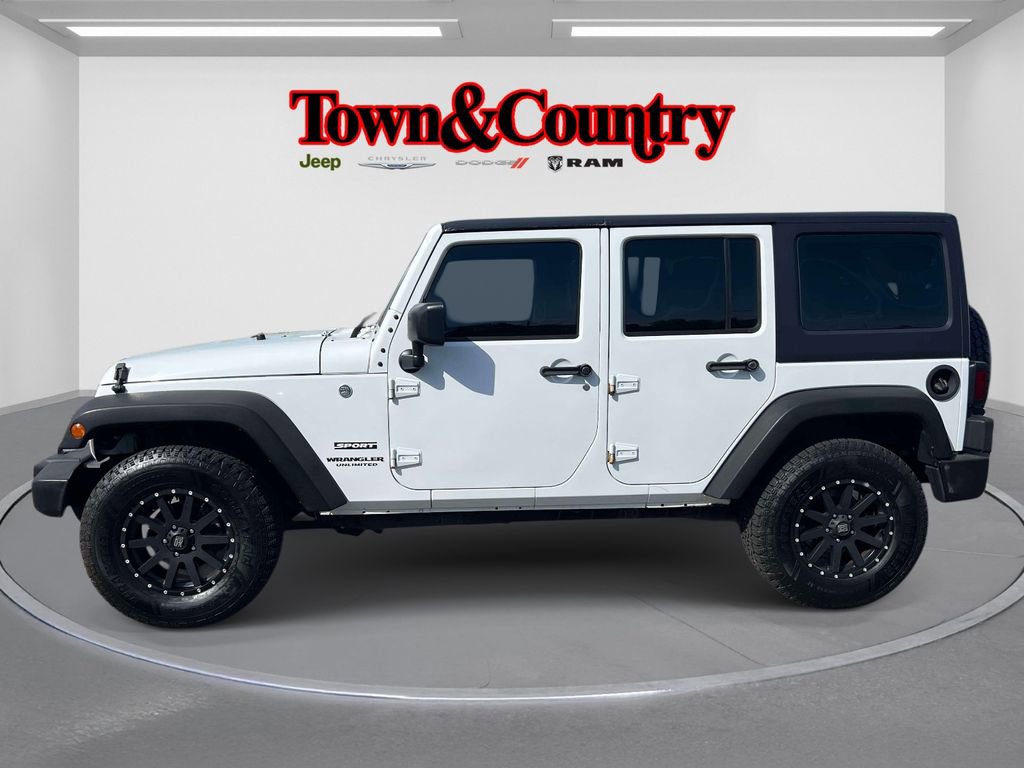 Certified 2017 Jeep Wrangler Unlimited Sport w/ Connectivity Group AWD/4WD image 10