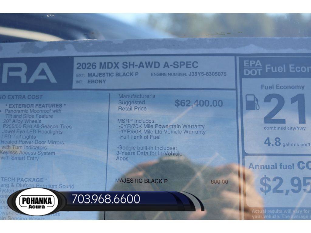 New 2026 Acura MDX A-Spec image 44