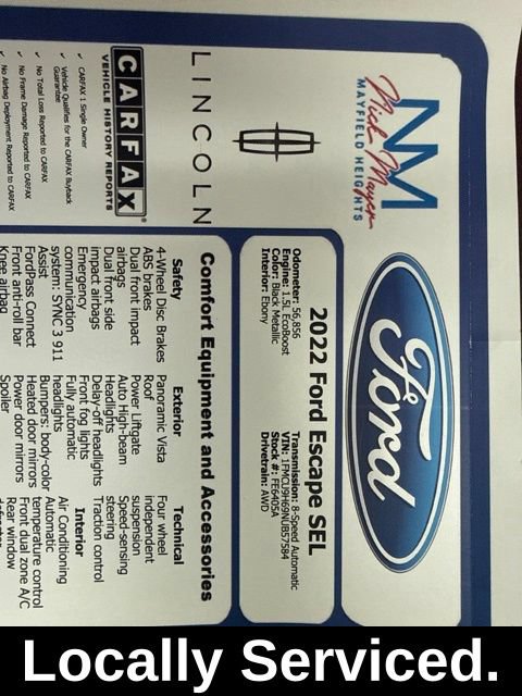 Used 2022 Ford Escape SEL AWD/4WD image 35