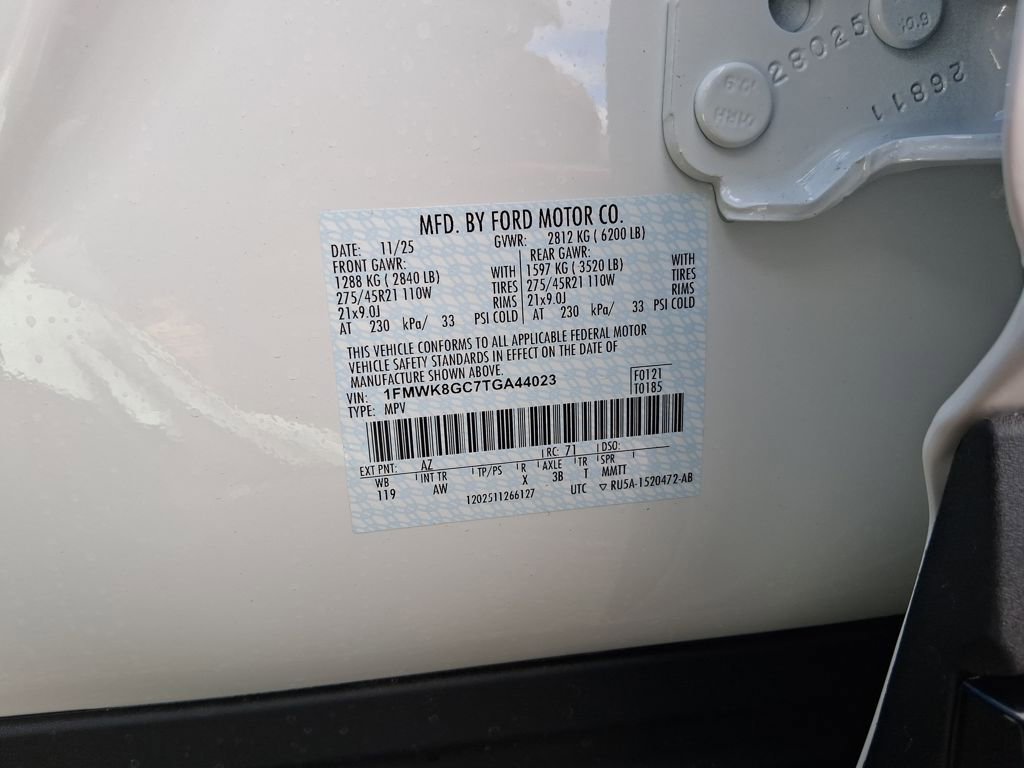 New 2026 Ford Explorer ST w/ Sun And Sound Package AWD/4WD image 29