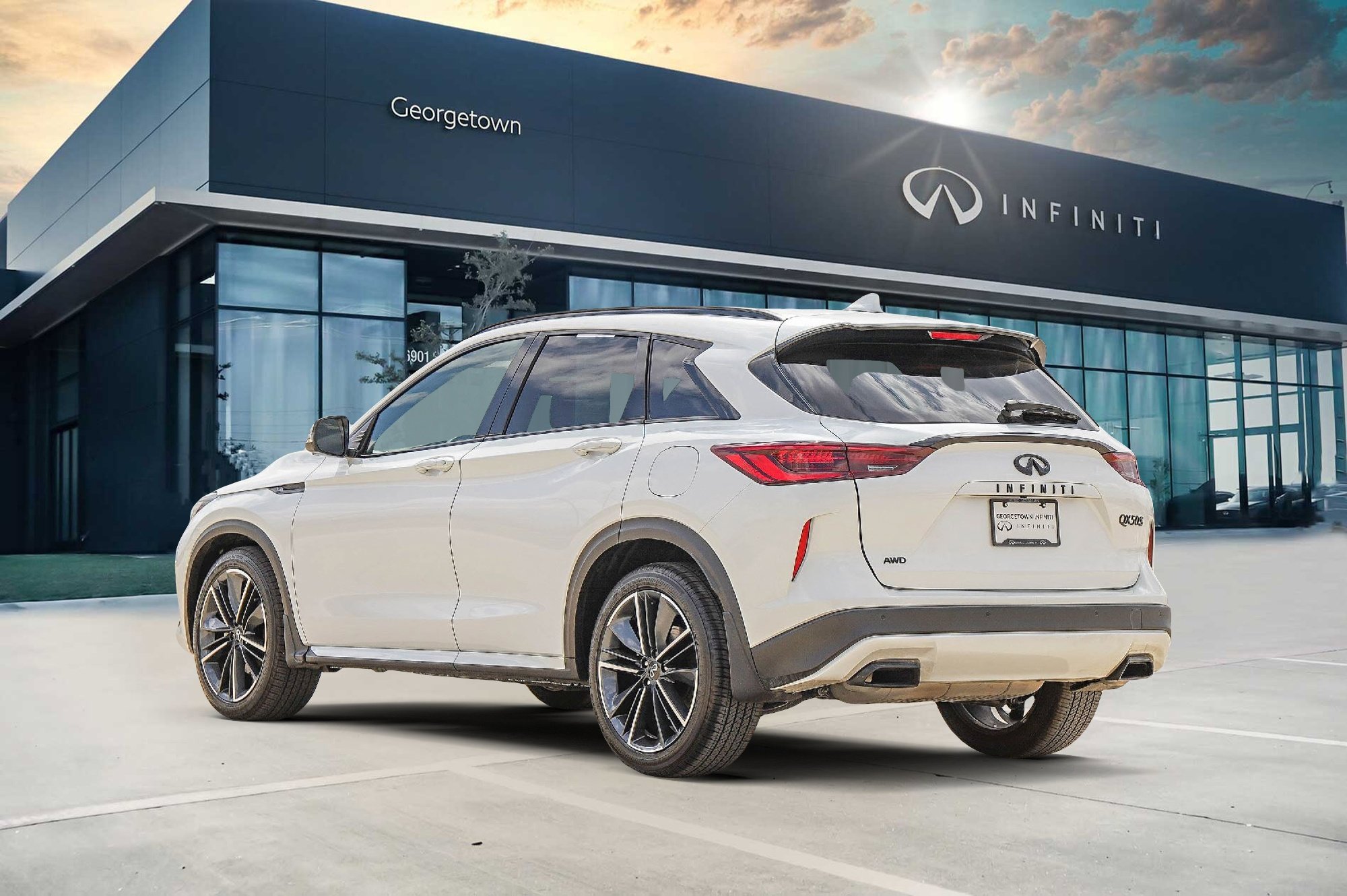 Certified 2025 INFINITI QX50 Sport w/ Cargo Package image 6