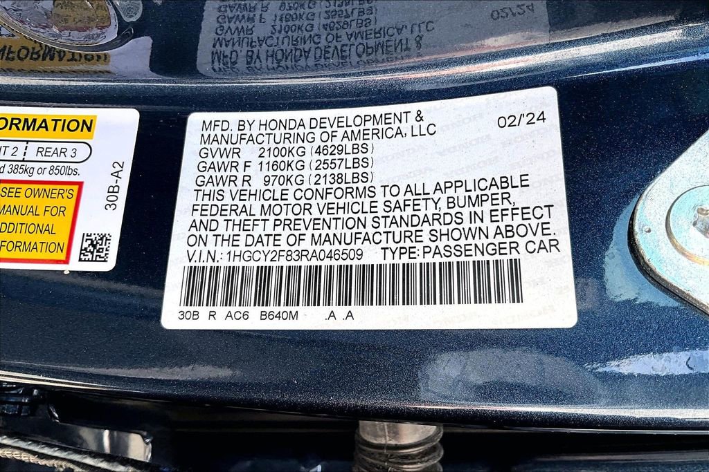 Used 2024 Honda Accord Touring image 14