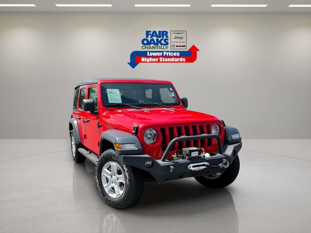Certified 2019 Jeep Wrangler Unlimited Sport S