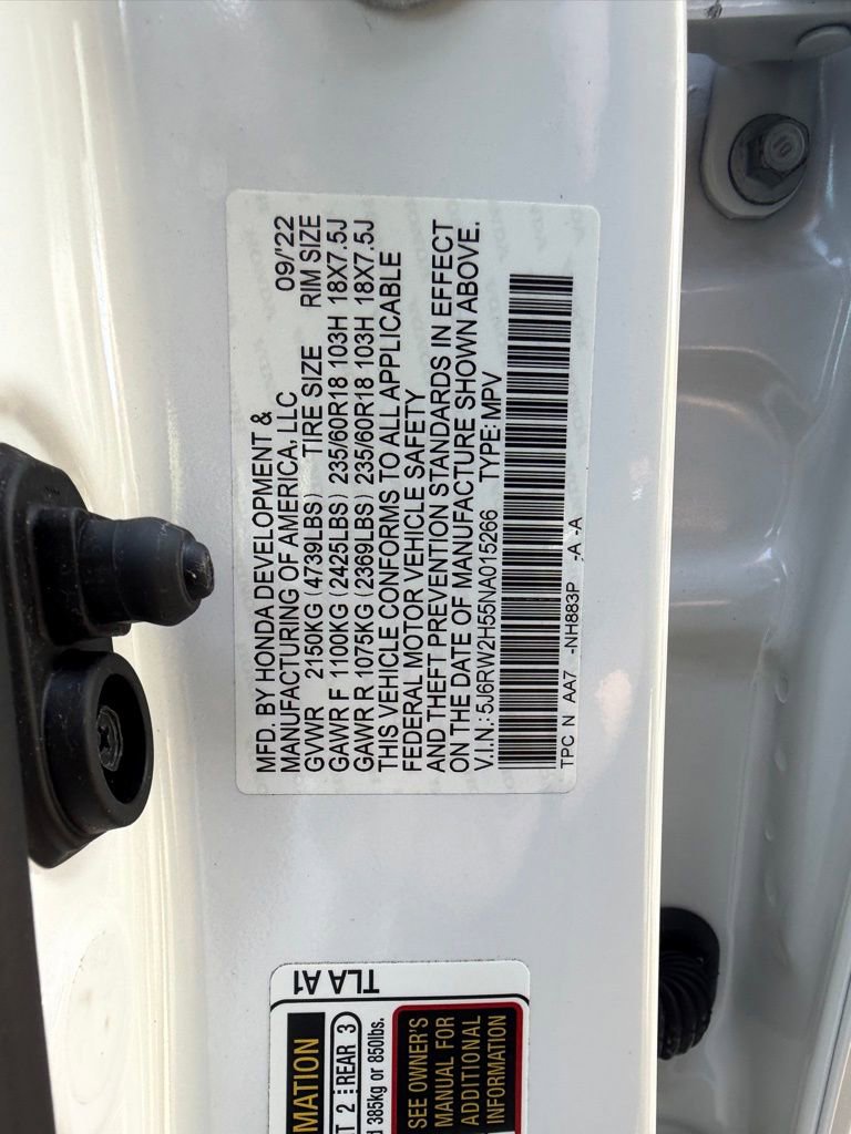 Certified 2022 Honda CR-V EX image 30