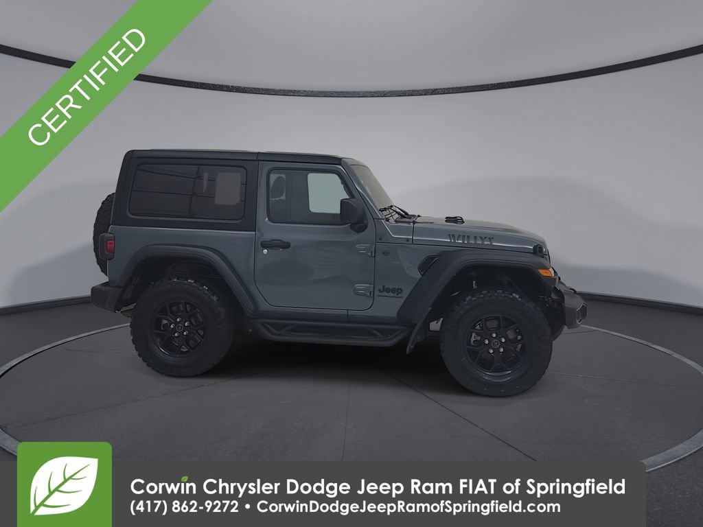 Certified 2024 Jeep Wrangler Sport AWD/4WD image 3