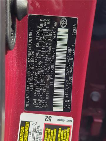 Certified 2020 Toyota Camry XLE w/ Driver Assist Package image 27