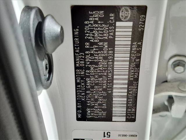 Certified 2024 Toyota Camry LE FWD image 22
