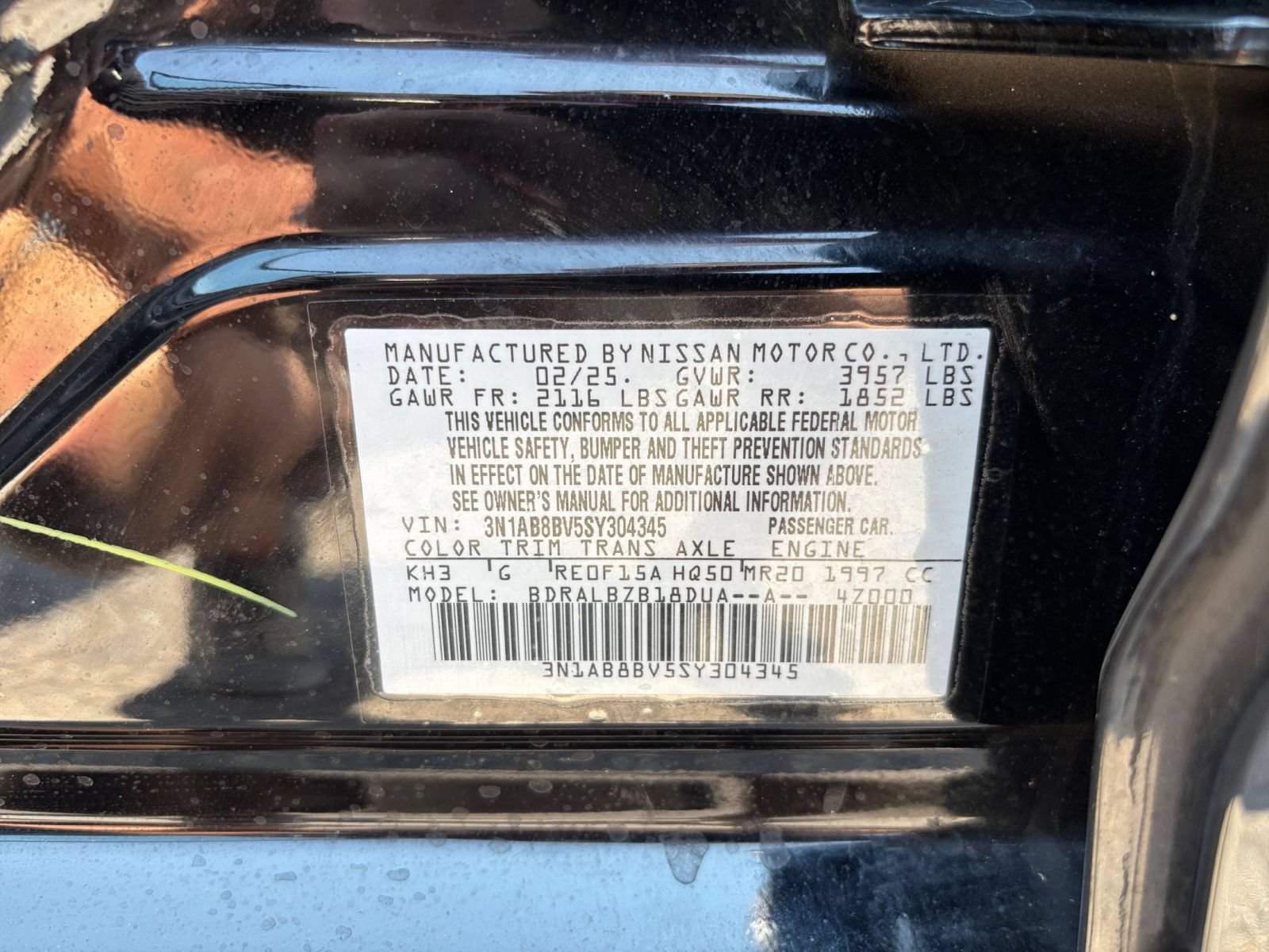 Used 2025 Nissan Sentra S FWD image 25