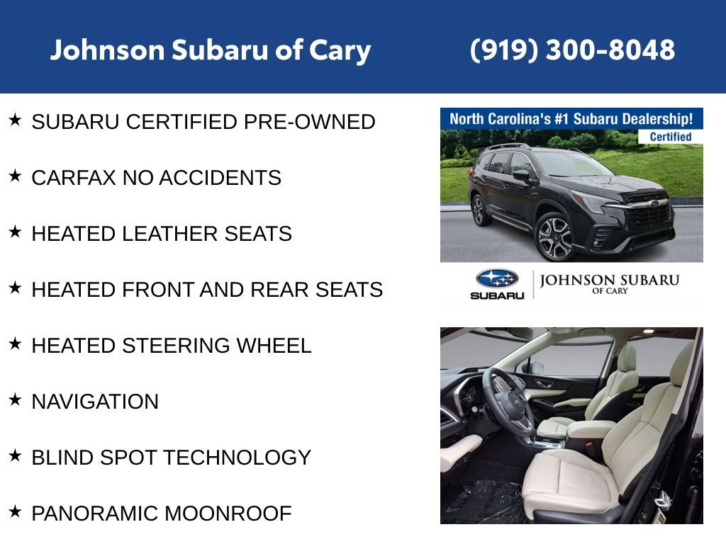 Certified 2025 Subaru Ascent Limited w/ Popular Package #1 image 6