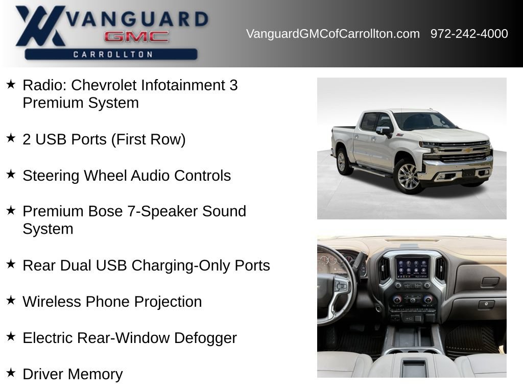 Used 2022 Chevrolet Silverado 1500 LTZ w/ LTZ Convenience Package II AWD/4WD image 12