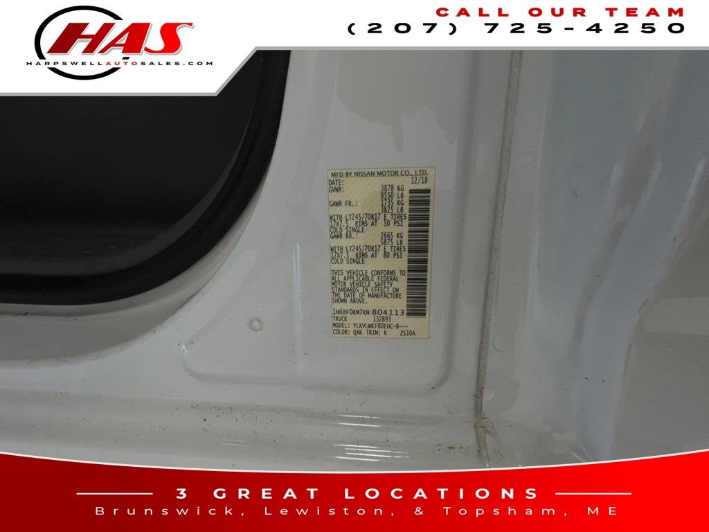 Used 2019 Nissan NV 1500 S RWD image 15