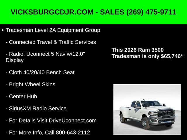 New 2026 RAM 3500 Tradesman image 33