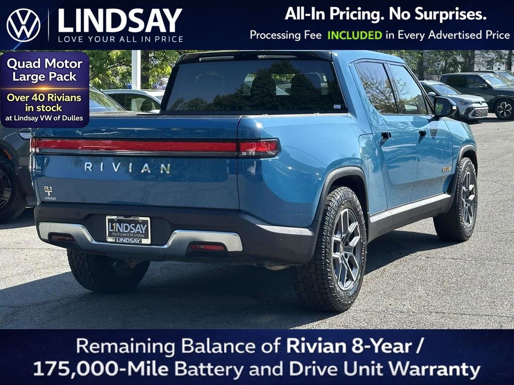 Used 2022 Rivian R1T Adventure AWD/4WD image 7