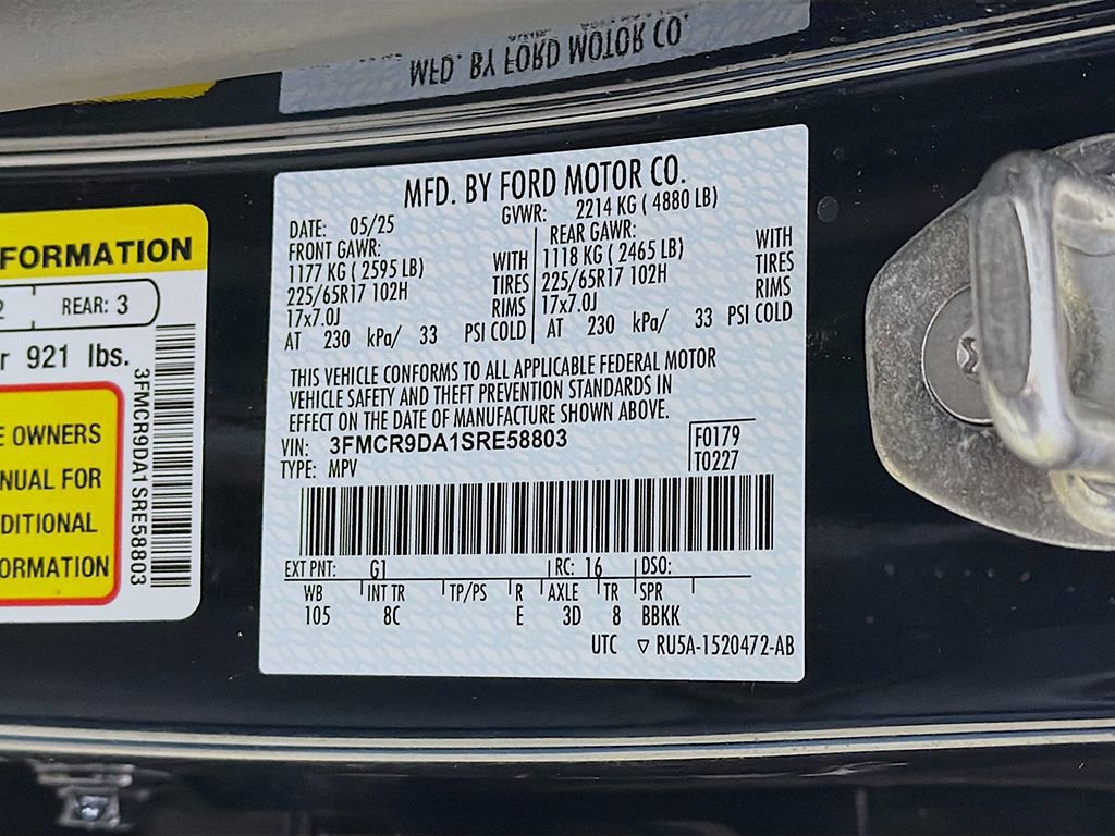 Used 2025 Ford Bronco Sport Badlands image 37