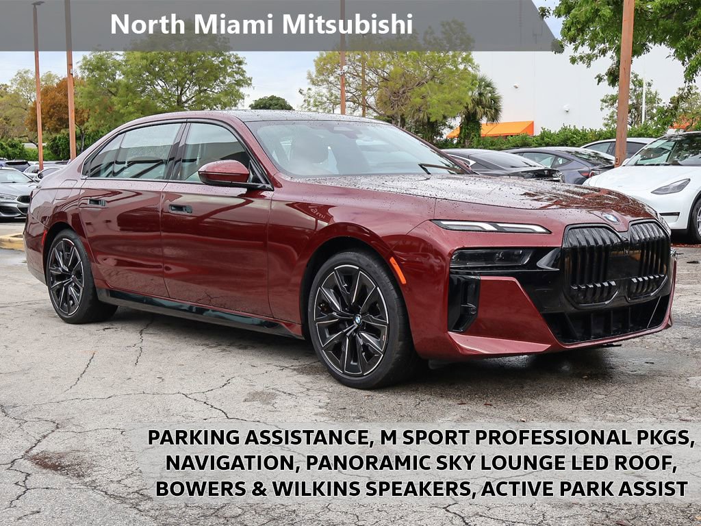 Used 2023 BMW 740i w/ Parking Assistance Package image 1