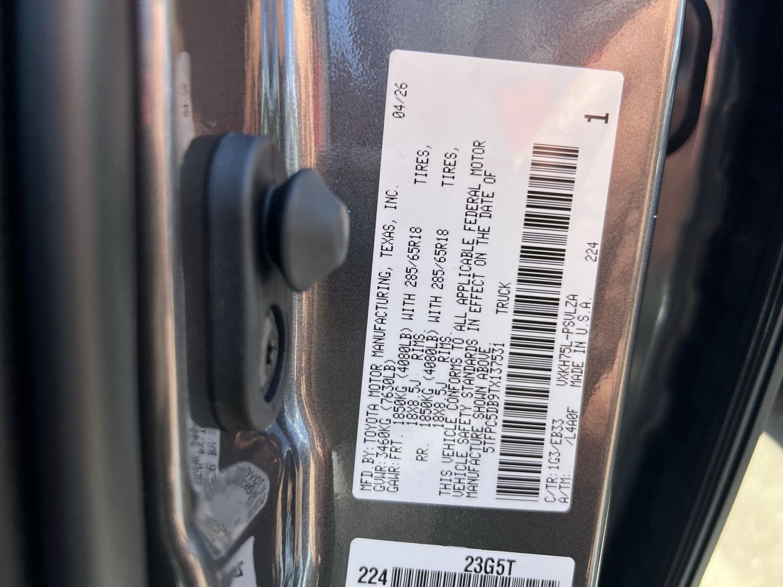 New 2026 Toyota Tundra TRD Pro AWD/4WD image 21