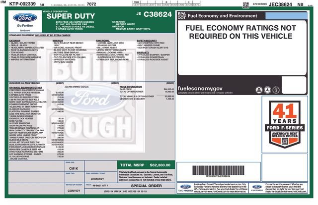 Used 2018 Ford F550 4x4 SuperCab Super Duty image 14