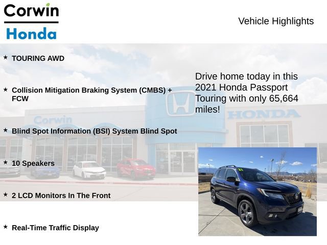 Used 2021 Honda Passport Touring image 6