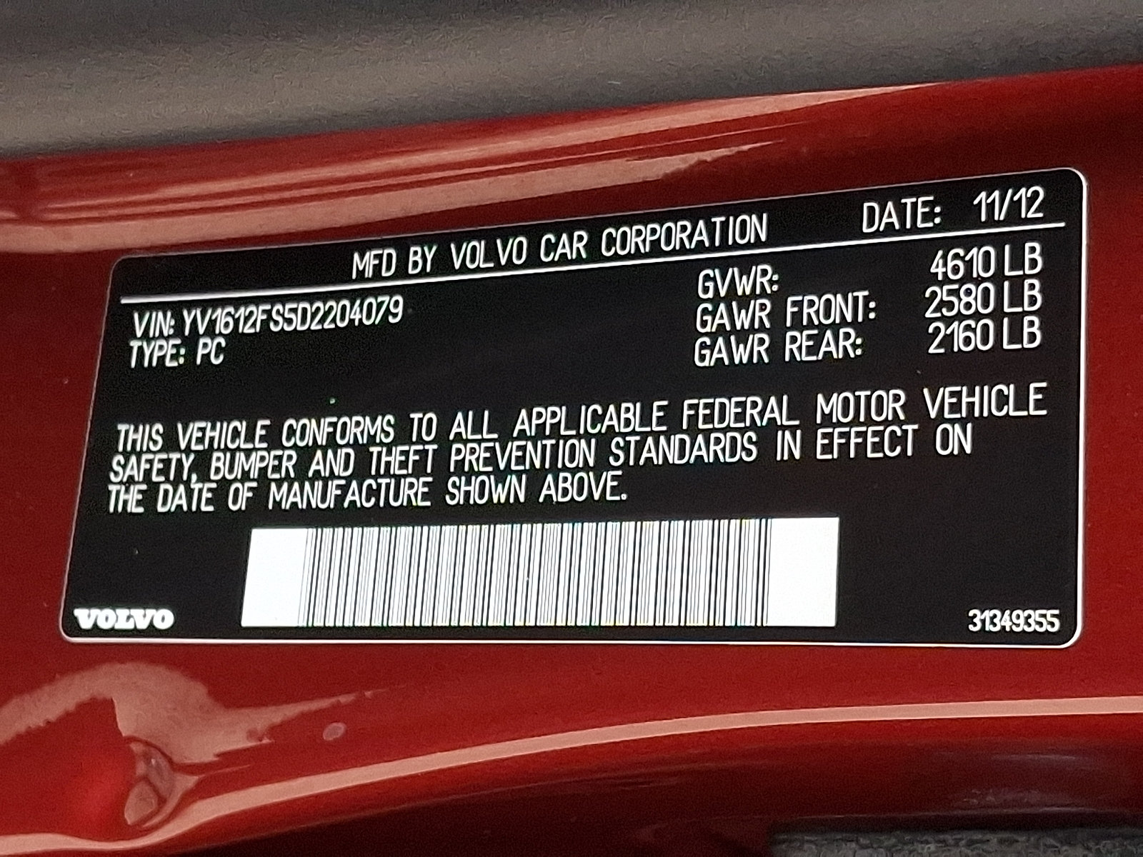Used 2013 Volvo S60 T5 FWD image 26