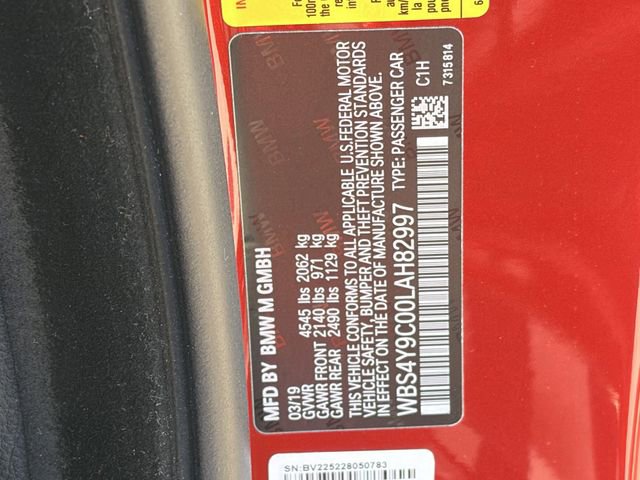 Used 2020 BMW M4 Coupe w/ Competition Package RWD image 32
