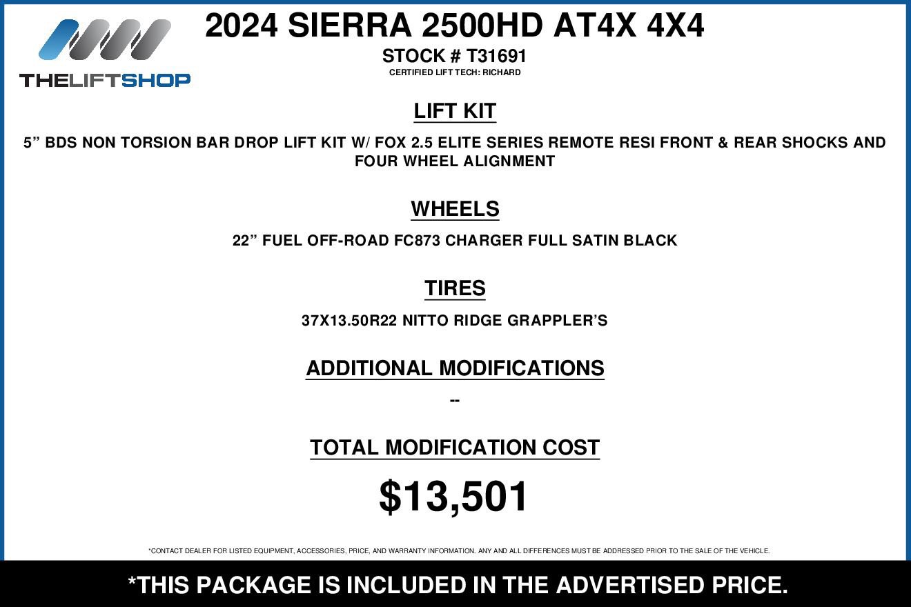 Used 2024 GMC Sierra 2500 AT4X image 2
