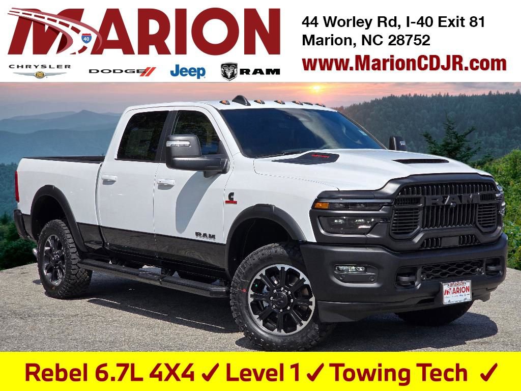 New 2026 RAM 2500 Rebel w/ Rebel Level 1 Equipment Group