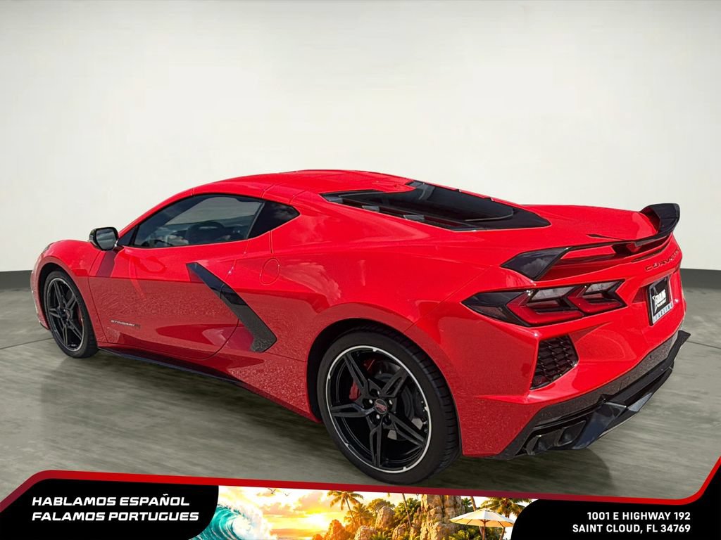 Certified 2024 Chevrolet Corvette Stingray Coupe w/ Z51 Performance Package RWD image 4
