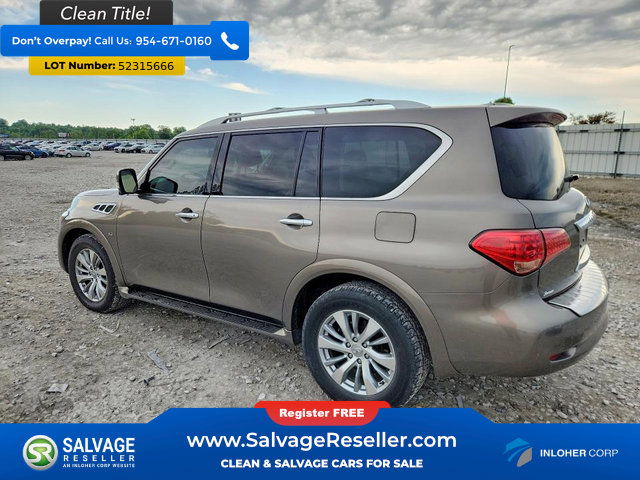 Used 2017 INFINITI QX80 4WD image 3