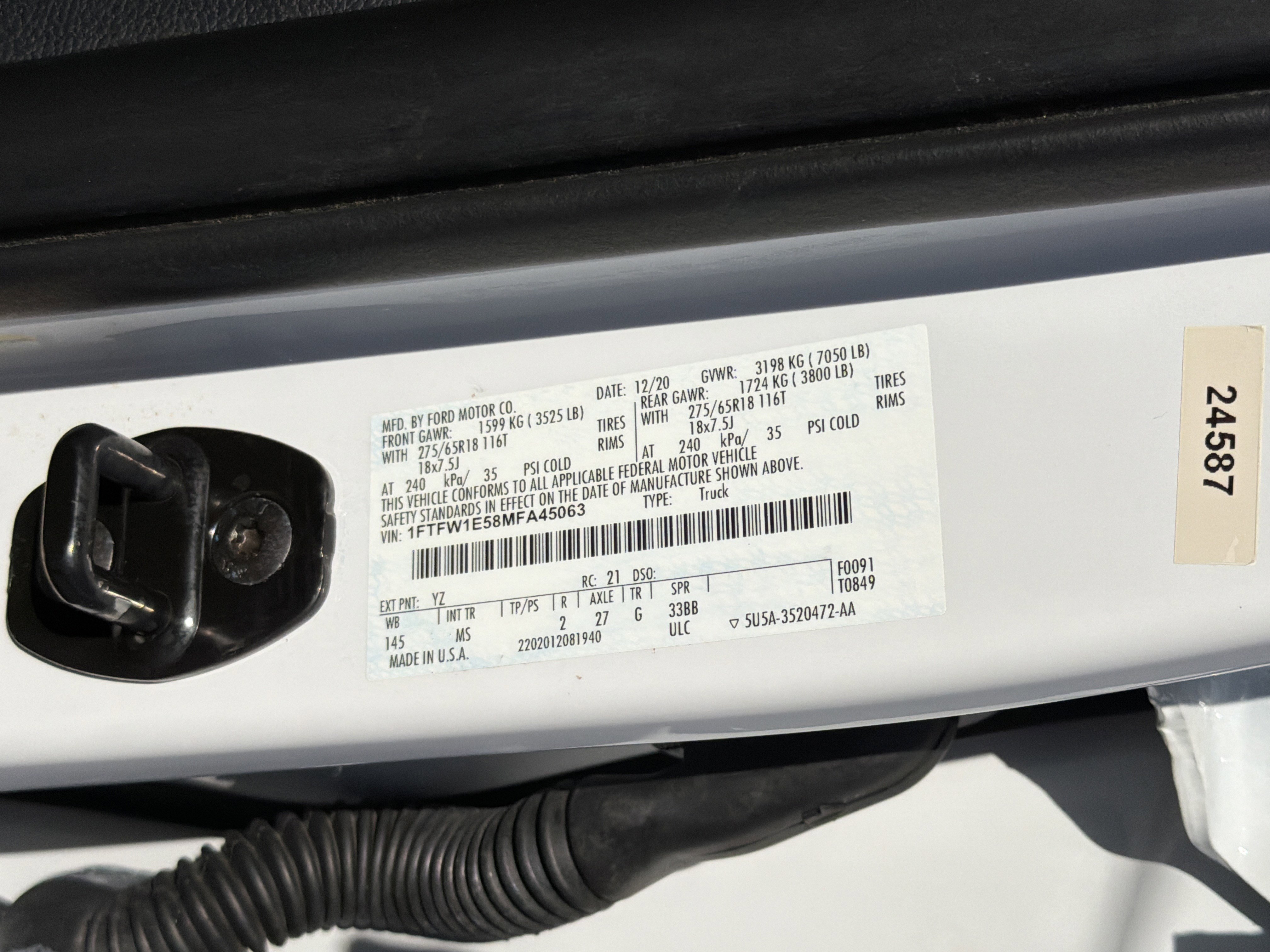 Used 2021 Ford F150 XLT w/ Equipment Group 301A Mid image 34