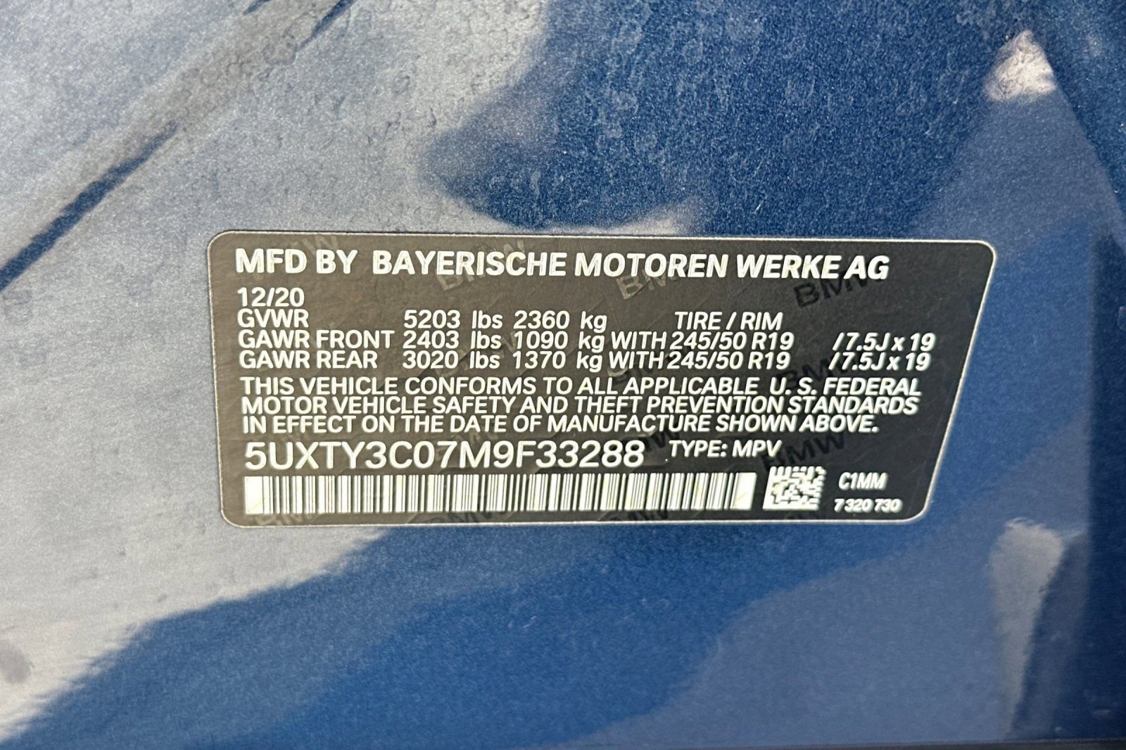 Used 2021 BMW X3 sDrive30i w/ Convenience Package RWD image 31