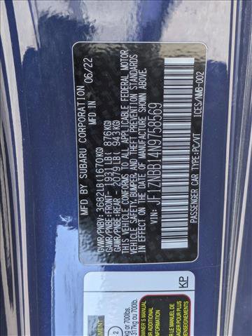 Used 2022 Toyota GR86 w/ ALL Weather Mat Package (TMS) image 16