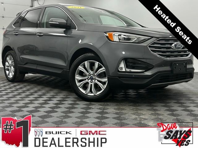 Used 2021 Ford Edge Titanium w/ Cargo Accessory Package image 1