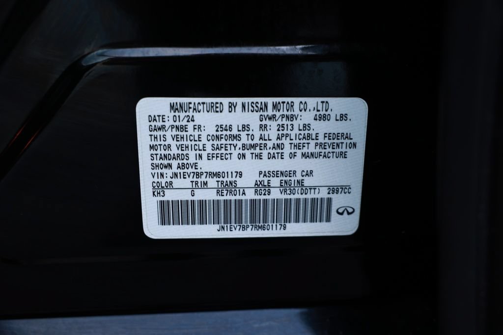 Used 2024 INFINITI Q50 Luxe w/ Cargo Package RWD image 38