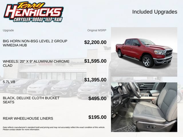 Used 2019 RAM 1500 Big Horn AWD/4WD image 8
