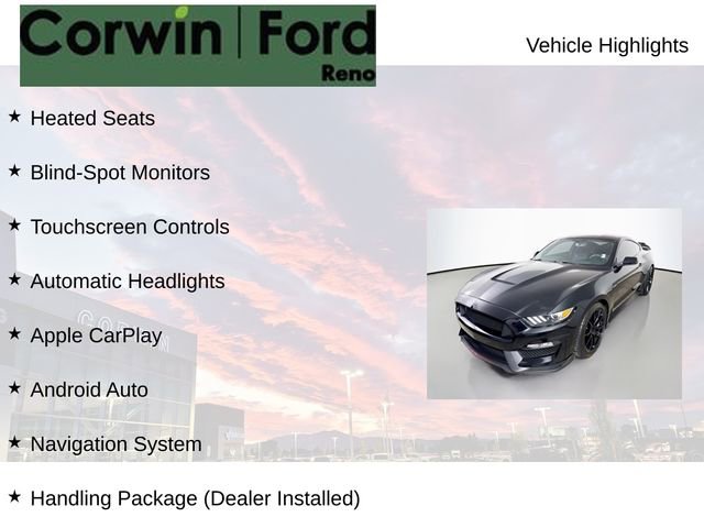 Certified 2020 Ford Mustang Shelby GT350 w/ Technology Package RWD image 8