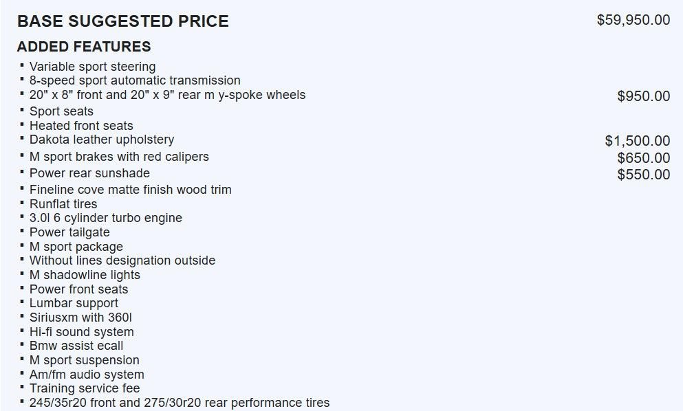 Used 2022 BMW 540i w/ M Sport Package RWD image 13