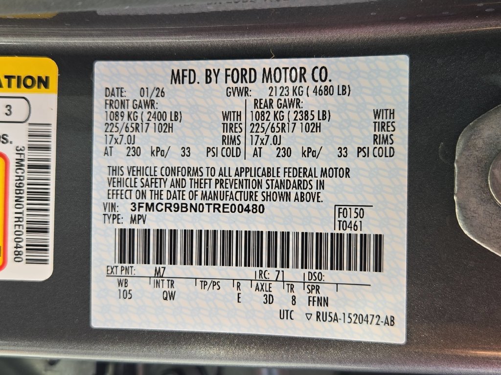 Used 2026 Ford Bronco Sport Big Bend AWD/4WD image 37