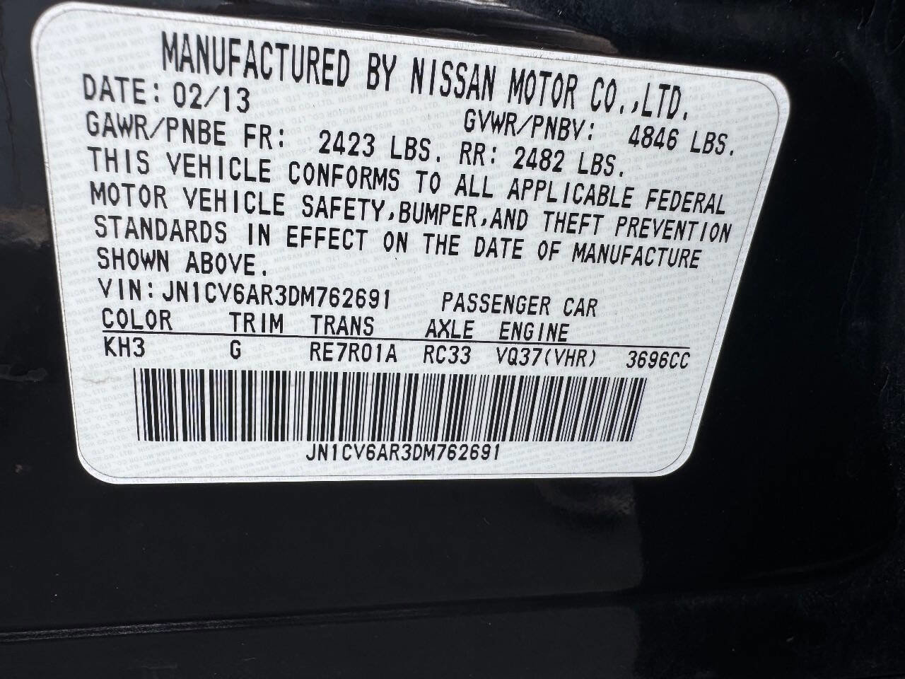 Used 2013 INFINITI G37 x Sedan w/ Premium Pkg image 21