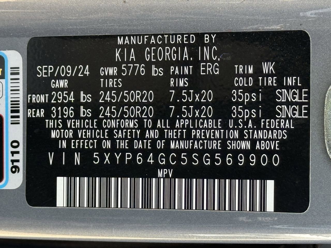 Used 2025 Kia Telluride S FWD image 30