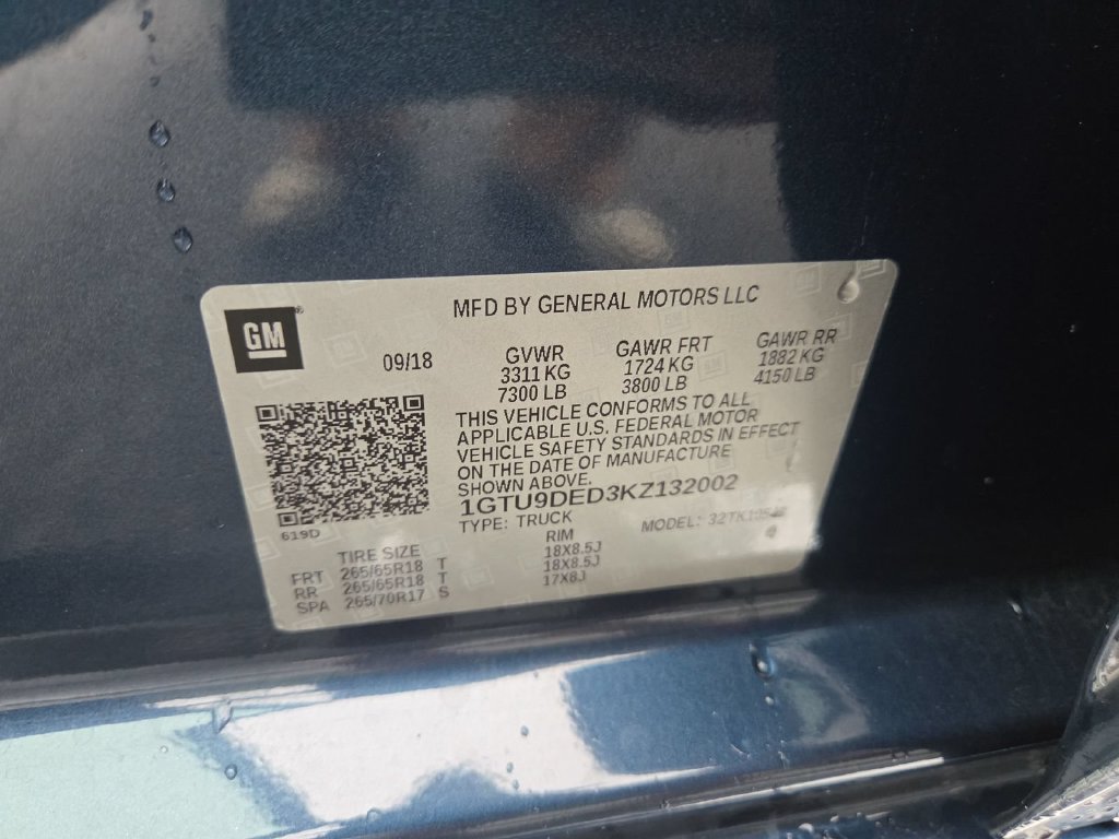 Used 2019 GMC Sierra 1500 SLT w/ SLT Convenience Package AWD/4WD image 23