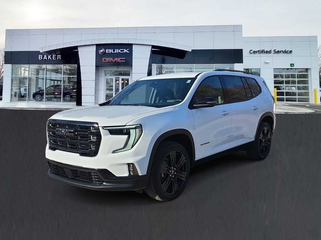 New 2026 GMC Acadia Elevation w/ Black Edition