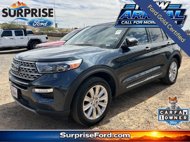 Certified 2023 Ford Explorer Limited w/ Equipment Group 301A AWD/4WD image 1