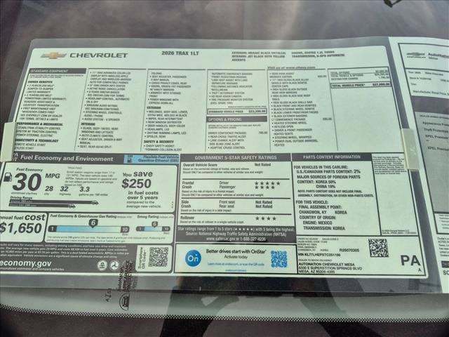 New 2026 Chevrolet Trax LT w/ Driver Confidence Package FWD image 17